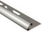 Viertelkreis Edelstahlschiene Fliesenprofil Fliesenschiene Edelstahl V2A L250cm 8mm glänzend