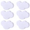 Poxl Kinderzimmer Möbelknopf Set, 6Pcs Kinder Möbelgriff Wolke Form Möbelknopf Knauf Schrankgriffe für Schränke Schubladen