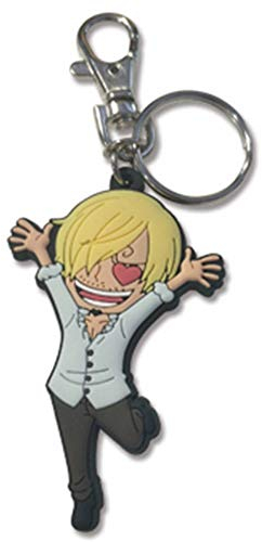 Great Eastern Entertainment Onepiece Sanjin Love PVC-Schlüsselanhänger