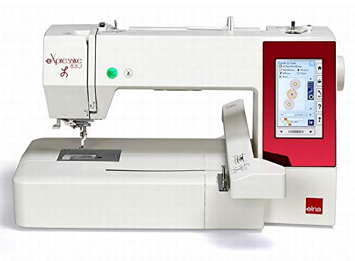 Elna Machine à broder Expressive 830L pour ordinateur – pour le plaisir de la broderie