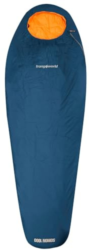 TRANGO Somon 1000 Fußsack, Unisex, Erwachsene, Blau (Dunkelblau), Einheitsgröße