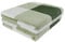 PiccoCasa Fleecedecke Karierte Decke Tagesdecke Flanell Große Decke Wohn- & Kuscheldecke Warm & Weich als Sofadecke/Couchdecke Sofaüberwurf Grün&Weiß 70x100cm