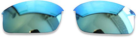 POLARLENS Polarised Replacement Lenses for Oakley Bottlecap - Compatible with Oakley Bottlecap Sunglasses (Ice Blue)