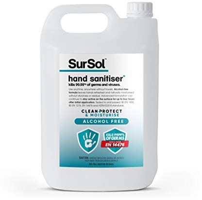 SurSol Hand Sanitiser, 5 Litre