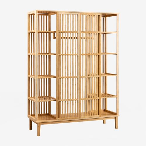 SKLUM Offener Kleiderschrank Albin Bamboo -