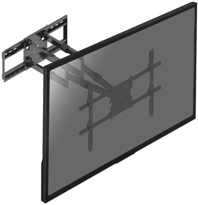 KIMEX - Support TV - Installation Murale - Fontion Orientable/Inclinable - pour Grand écran 65- 110 - 013-4086