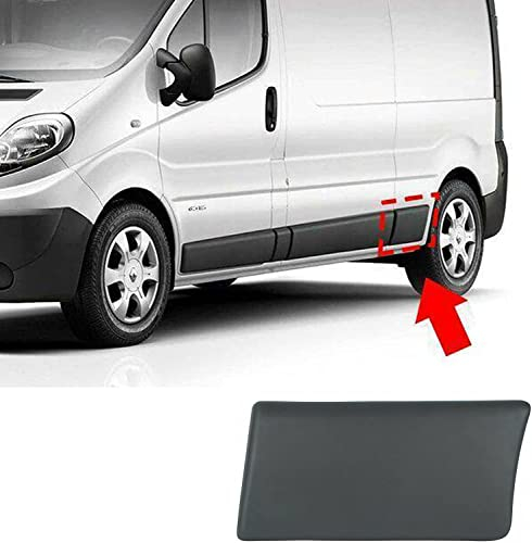 Baguette/Moulure de panneau arrière gauche compatible avec Renault Trafic II, Opel Vivaro et Nissan Primastar | Installation facile et qualité OEM | FINAO AUTOPARTS