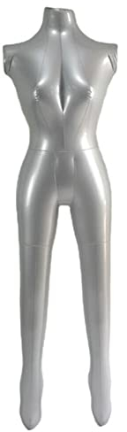 Mannequin Körper Torso aufblasbare weibliche Ganzkörper Mannequin Kleid Display Torso Dummy Modell Kleidung Display Mannequin PVC aufblasbare Torso Modell Display