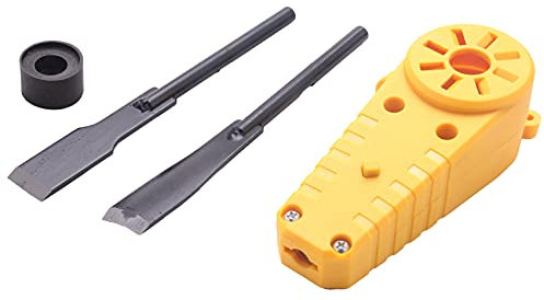 Zpoicaegn Wood Carving Electric Chisel M10 Adapter Set Changed 100 Angle Grinder Into Power Chisel Woodworking Tool