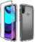 PANXIYUE Cover per Honor View 10 Lite/Honor 8X, antiurto trasparente TPU morbida e PC rigida a 360° Full Body Protection Custodia per Honor View 10 Lite/Honor 8X, trasparente