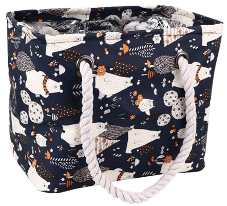 MAGICLULU 1Stk wasserdichter Kulturbeutel Halter für Würfelbehälter Haarfärbemittel-Entferner wäschesack groß waschtasche groß Handtasche Wasserdichter Kosmetikkorb Toilettenkorb tragbar