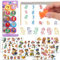 Paw Dog Mitgebsel Set, Paw Dog Party Kindergeburtstag Gastgeschenke Mitgebsel mit Stempel,Kinder Tattoos,Kinder geburtstags geschenk Party dekoration
