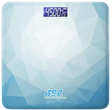Digitale Personenwaage (max. 180 kg), Präzisionswaage für Personen aus gehärtetem Glas, elektronische Waage zur Kontrolle des Gewichts, professionelle Form, präzise für Erwachsene und Kinder