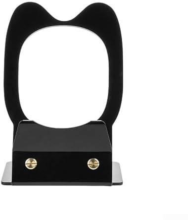 Lastdaytime Support de haut-parleur en acrylique pour JBL pour clip 4/5, support de haut-parleur de bureau, support de haut-parleur de bureau, base antidérapante, 17 x 11 x 4 cm (noir)