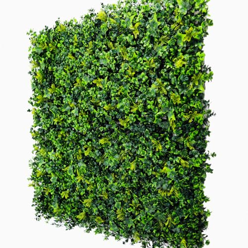 SYNTHAIETIK Lot de 5 Murs Artificiels Modèle Lierre Le Mur Artificiel Lierre en lot est Une Solution décorative Dense et économique (1M x 1M, 5, Unite)