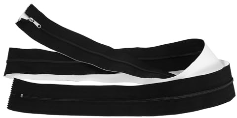 Healvian Selbstklebender Hochleistungs Reißverschluss 2,1 X 7,62cm für Staubschutztüren Gewächshauszelt Kunststofffolie Robust und Wasserabweisend