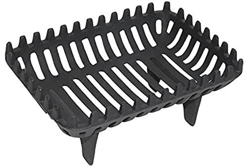 Inglenook Heavy Cast Iron Basket Black - Large