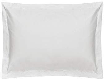 Belledorm 400 Thread Count Single Ply Egyptian Cotton Pair of Oxford Style Pillow Cases in Ivory