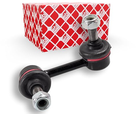 febi bilstein 42095 Verbindungsstange mit Sicherungsmuttern, 1 Stück | Kompatibel mit: HONDA CIVIC VIII Stufenheck