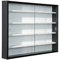 AltoBuy Collect - Vitrine Murale 5 Compartiments Noire et Blanche