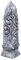 Steinskulptur Steinfigur Obelisk, Frost- und wetterfest, massiver Steinguss