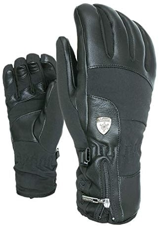 Level Damen Iris Handschuhe, Black, 7.5/SM