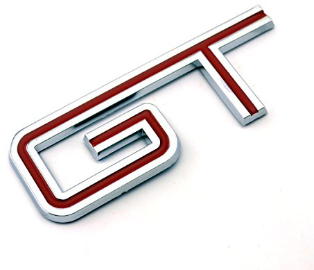 Garage-SixtySix GT Emblem Rot Metall