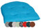 Beo Stuhlkissen hellblau strukturiert abgerundet ca. 41 x 41 cm ca. 4,5 cm dick