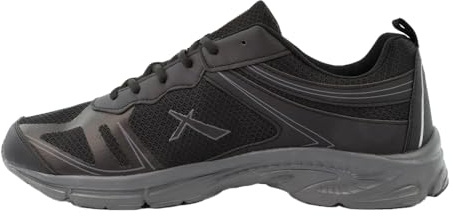 Dek Jensen Mens Mesh Lace Up Trainers Black
