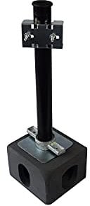 Quickfit Container Accessories | Shipping Container Utility Pole | for CCTV Security Camera Mount, Solar Outdoor Lights, Flood Lights, Satellite Dish, Antenna Pole, Outdoor Handrail | 510 mm
