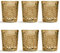 Verre Hobstar ocre de Libbey - 355 ml / 35,5 cl - 6 unités - design vintage - vont au lave-vaisselle - qualité supérieure