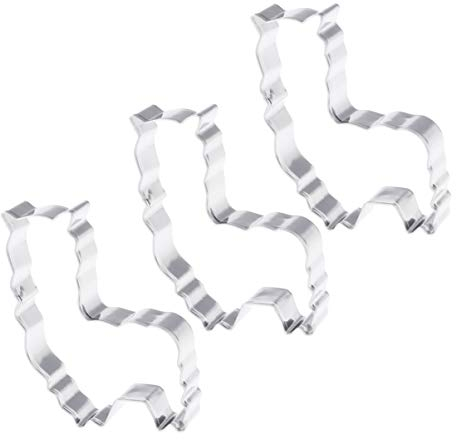 3st Ausstechformen Für Erwachsene Keksformen Alpaka-ausstecher Edelstahlschneider Hasenanzug Keksausstecher Für Tiere Alpaka Keksformer Backring Erwachsener Kind Backform