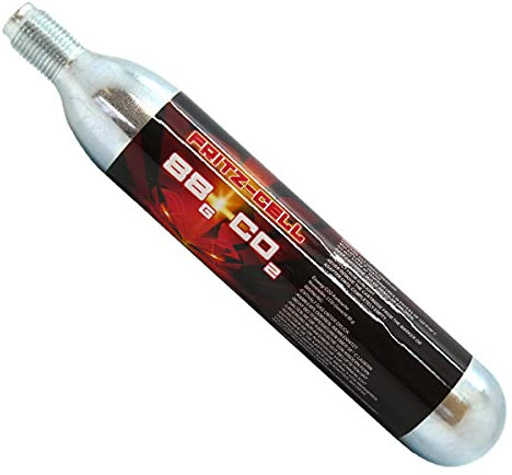 1 x Fritz-Cell 88g CO2 Kapseln Katuschen für Softair Paintball Gotcha CO2 Gewehr