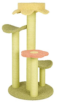 Lotus Leaf Cat Tree Cat Tower Indoor,Scratching Post Jumping Toy Climbing Frame Integrated Multifunctional Apartment,for All Cats