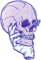 ulricar Skull Patches Embroidery Patch Iron On Patches On Clothes Stickers Patches On Clothes Stripe DIY Decorative Accessories Patch, Clear