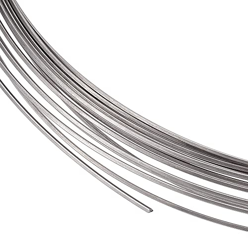 BENECREAT Alambre de acero inoxidable 316 de calibre 20, alambre de acero inoxidable flexible de 32.81 pies/10 m para producción de artesanía y joyería