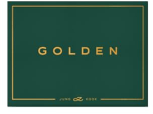 BTS Jung Kook 1st Solo Album, goldfarben (Shine ver)