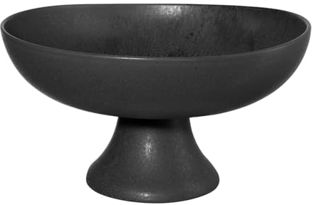 ASA Selection Grande Obstschale auf Fuß Black Iron 33cm