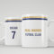 Transparent Gift Taza Personalizada de Real Madrid Fútbol. Regalos Personalizados para Cumpleaños, Día del Padre. Tazas Personalizadas de Cerámica. Regalos Originales para Padres, Amigos y Pareja