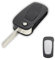 1neiSmartech Chiave 3 Tasti Compatibile con Ford Ka 2008-2016 RU8 MK2 MKII per Telecomando Auto con Guscio Lama Vano Batteria Placca Adesivo e Vite Senza Elettronica
