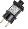 HOHOVYVY Stecker Für Lichterkette Außen,Lichterkette Stecker,Lichterkette Netzteil Adapter Transformator Treiber IP44 31V Max 3,6W(1 Stück)