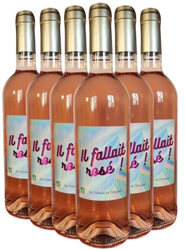 Bordeaux Il fallait rosé ! - Rosé 2023 - Château de l'Hospital - Vin Rosé de Bordeaux (6x75cl) BIO