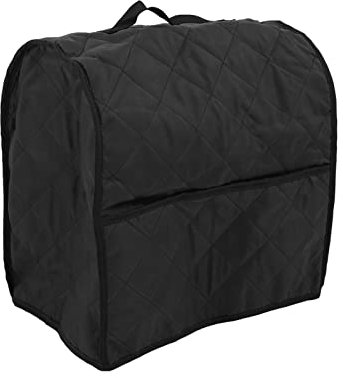 Kitchen Mixer Cover, Anti Dirt Anti Scratches Kitchen Food Dust Cover with Top Handle Dust Cover for Kitchen Stand Mixer (Grey) (Brown) (Black)