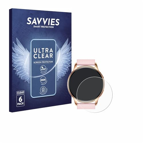 Savvies Schutzfolie für Maoo VT.11 | 6 Stück Transparenter Displayschutz Made in Germany Ultra-Klar Displayschutz-Folie