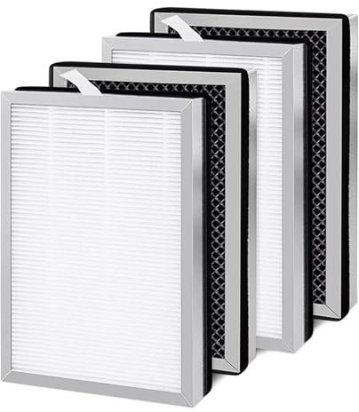 VFUNIOUSF 3 In1 With Pre-Filter H13 True HEPA Filter&Carbon Filter，Compatible For Medify MA-25 Air Purifier