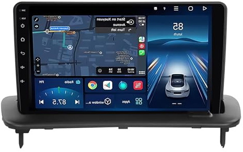 Für Volvo S40 C30 C70 2004-2013 Android 12 9 Zoll IPS Touchscreen Autoradio Eingebaut Carplay Android Auto DAB BT 5.0 DSP RDS GPS Hi-Fi Link Spiegeln AHD Rückfahrkamera + Lenkradsteuerung(M100S)