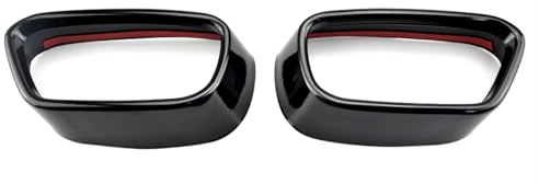 Auspuffendrohr-Abdeckung 2 Stück Auspuffblende Für Auto-Auspuffrohr Stoßstange Auspuffrohr Kompatibel Mit X5 F15 2014 2015 2016 2017 2018(Gloss Black)