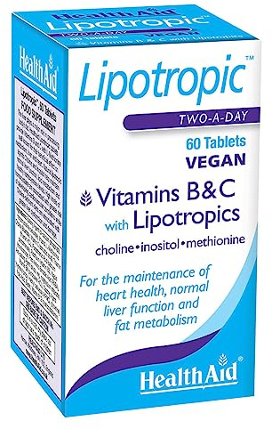HealthAid Lipotropics - 60 Tablets