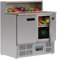 Polar Refrigeration G-Series 230W Pizza Food Prep Double Door Counter Fridge 288 Litre, Granite Worktop, Stainless Steel, 2°C to 8°C, 1100(H)x900(W)x700(D)mm, 2 Shelves, Fan-Assisted Cooling | G603