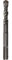 kwb SDS plus HB 44 Hammerbohrer Ø 10,0 mm 241140 (Länge 110 mm, hochtemperatur gelötete Hartmetallschneide)